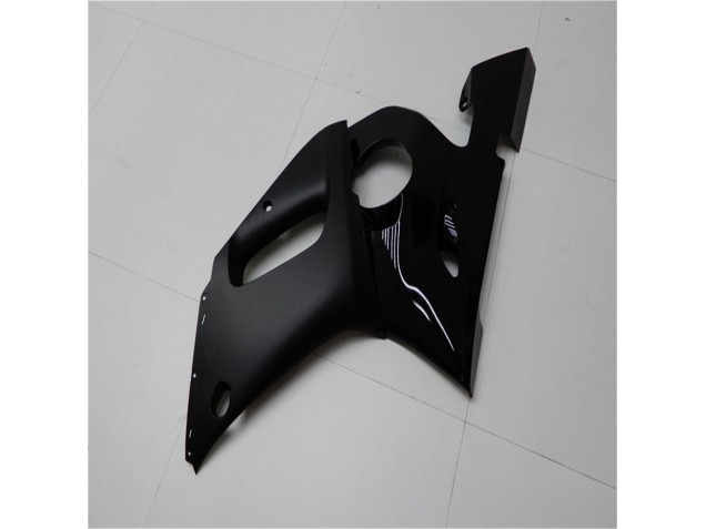 Brilhante Preto Fosco Carenagem Moto Yamaha R6 03-05 Brilhante Preto Fosco Carenagem Moto Yamaha R6 03-05