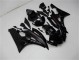 Brilhante Preto Fosco Carenagem Moto Yamaha R6 06-07 Brilhante Preto Fosco Carenagem Moto Yamaha R6 06-07