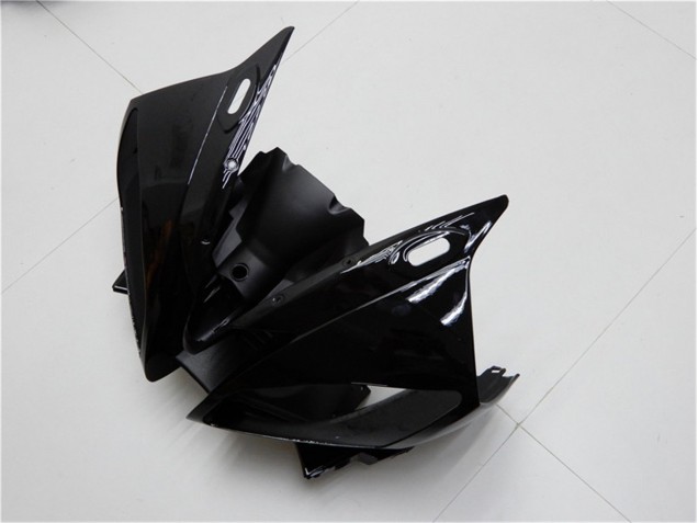 Brilhante Preto Fosco Carenagem Moto Yamaha R6 06-07 Brilhante Preto Fosco Carenagem Moto Yamaha R6 06-07