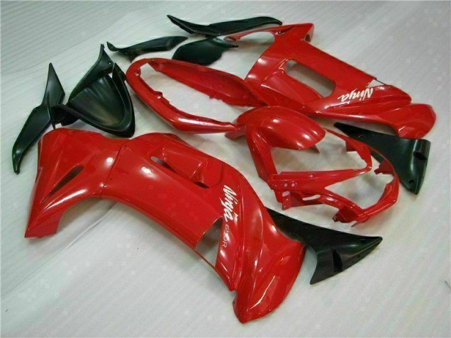 Brilhante Vermelho Carenagem Moto Kawasaki EX650 06-08 Brilhante Vermelho Carenagem Moto Kawasaki EX650 06-08