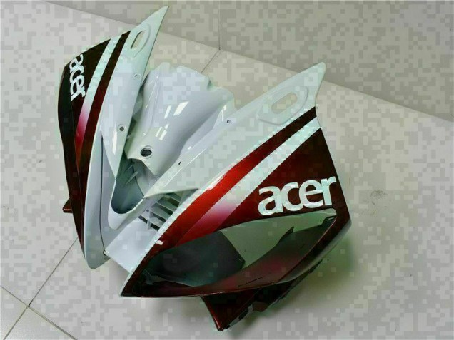 Castanho Branco Carenagem Moto Yamaha R6 06-07 Castanho Branco Carenagem Moto Yamaha R6 06-07