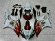 Castanho Branco Carenagem Moto Yamaha R6 06-07 Castanho Branco Carenagem Moto Yamaha R6 06-07