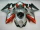 Castanho Prata Carenagem Moto Suzuki GSXR 1000 K7 07-08 Castanho Prata Carenagem Moto Suzuki GSXR 1000 K7 07-08