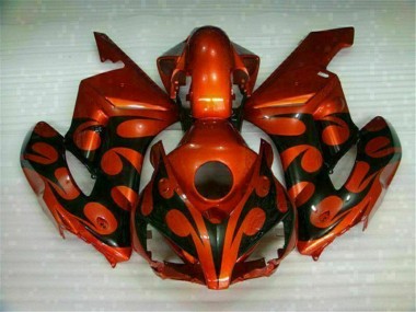 Castanho Preto Carenagem Moto Honda CBR 1000RR 04-05