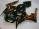 Castanho Preto Carenagem Moto Honda CBR 1000RR 06-07 Castanho Preto Carenagem Moto Honda CBR 1000RR 06-07