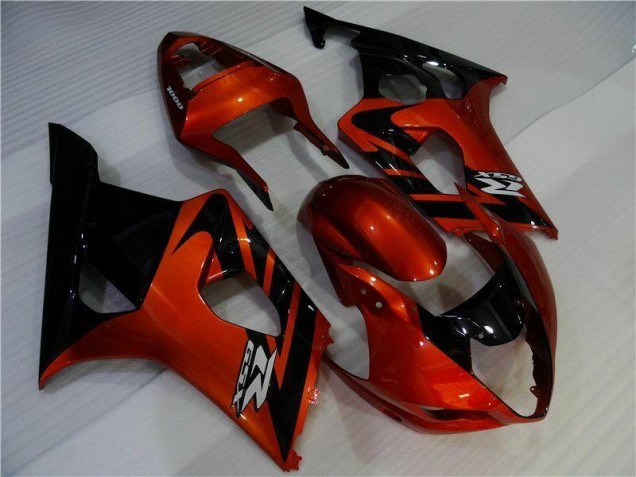 Castanho Preto Injeção Kit Carenagem Suzuki GSXR 1000 K3 03-04 Castanho Preto Injeção Kit Carenagem Suzuki GSXR 1000 K3 03-04