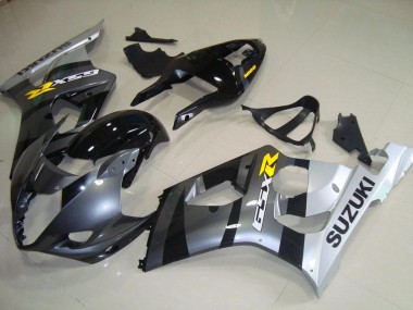 Cinzento Prata Carenagem Moto Suzuki GSXR 1000 K3 03-04