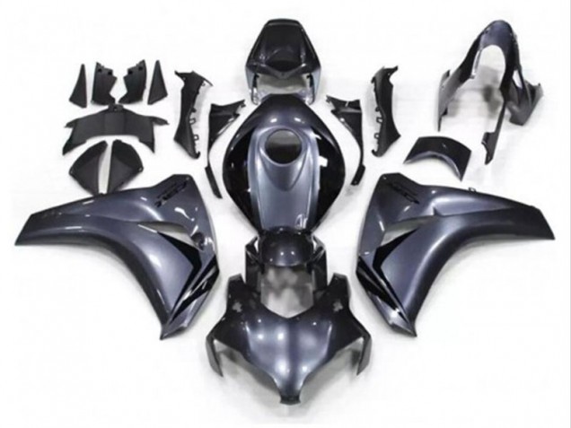 Cinzento Preto Carenagem Moto Honda CBR 1000RR 08-11 Cinzento Preto Carenagem Moto Honda CBR 1000RR 08-11