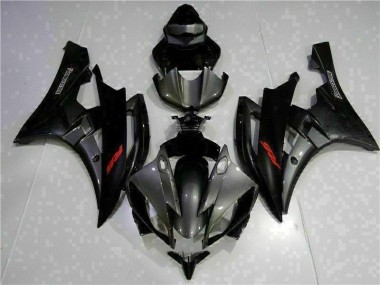 Cinzento Preto Kit Carenagem Moto Yamaha R6 06-07