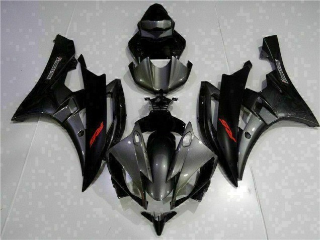 Cinzento Preto Kit Carenagem Moto Yamaha R6 06-07
