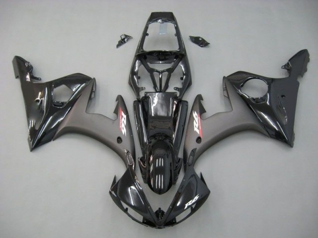 Contrast Preto Carenagem Moto Yamaha R6 03-05