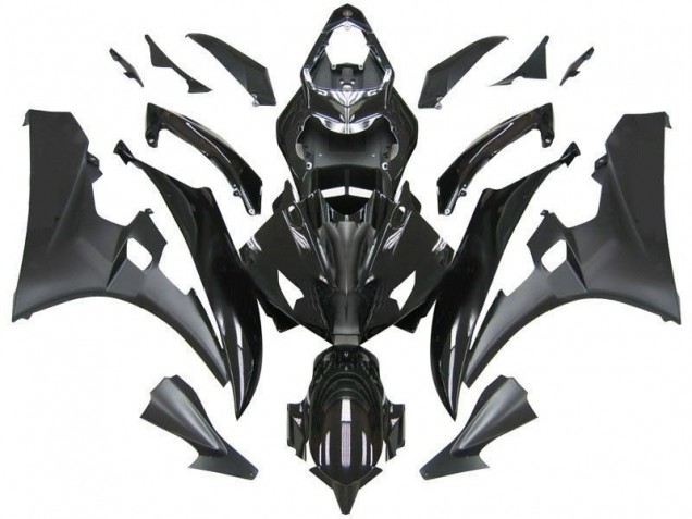 Contrast Preto Carenagem Moto Yamaha R6 06-07