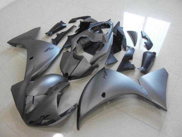 Dark Cinzento Carenagem Moto Yamaha R1 12-14 Dark Cinzento Carenagem Moto Yamaha R1 12-14