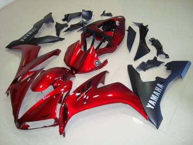Deep Vermelho Carenagem Moto Yamaha R1 04-06