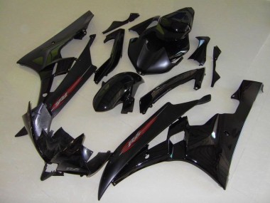 Estilo OEM Preto Carenagem Moto Yamaha R6 06-07