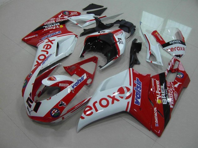 Estilo OEM Xerox Carenagem Moto Ducati 848 1098 1198 07-14