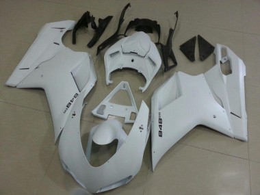 Fosco Branco Carenagem Moto Ducati 848 1098 1198 07-14
