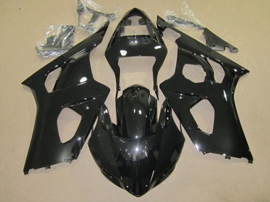 Gloss Preto Carenagem Moto Suzuki GSXR 1000 K3 03-04