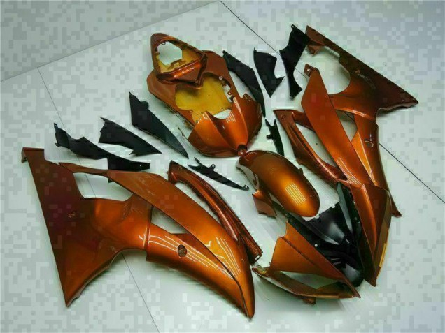 Laranja Abs Kits Completos Carenagem Moto Yamaha R6 17-23 Laranja Abs Kits Completos Carenagem Moto Yamaha R6 17-23