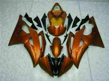 Laranja Abs Kits Completos Carenagem Moto Yamaha R6 17-23