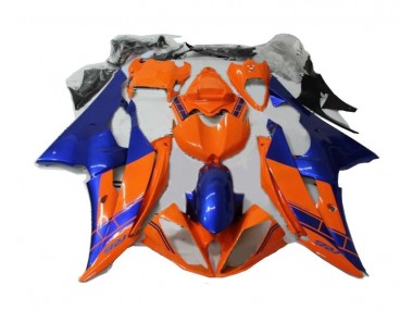 Laranja Azul Carenagem Moto Yamaha R6 08-16