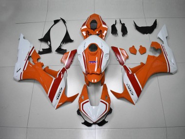 Laranja Branco HRC Carenagem Moto Honda CBR 1000RR 17-23