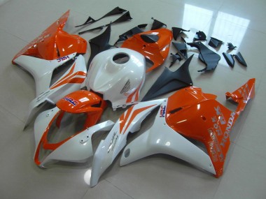 Laranja Branco Pérola Carenagem Moto Honda CBR 600RR 09-12
