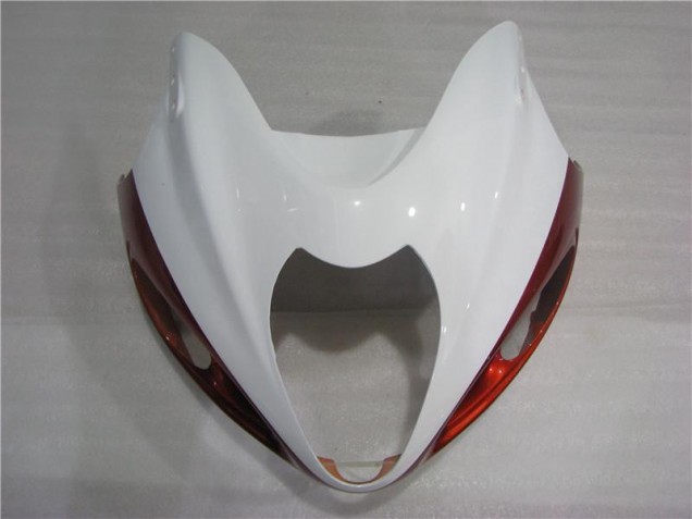 Laranja Branco Preto Carenagem Moto Suzuki GSXR 1300 Hayabusa 96-07