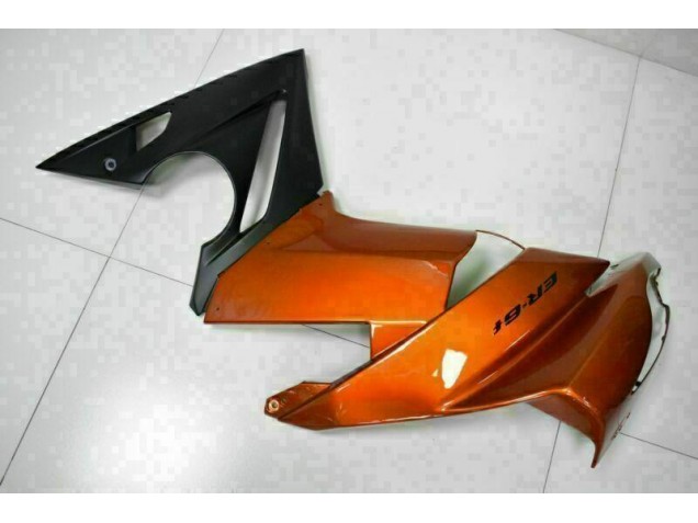 Laranja Carenagem Moto Kawasaki EX650 09-11 Laranja Carenagem Moto Kawasaki EX650 09-11