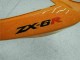 Laranja Kits Completo Carenagem Moto Kawasaki ZX6R 07-08 Laranja Kits Completo Carenagem Moto Kawasaki ZX6R 07-08