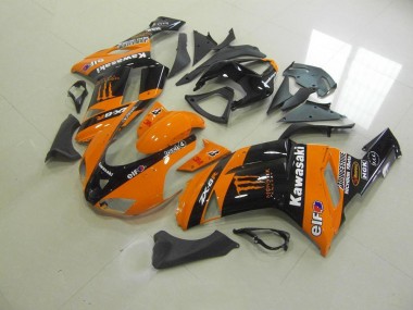 Laranja Monster Carenagem Moto Kawasaki ZX6R 07-08
