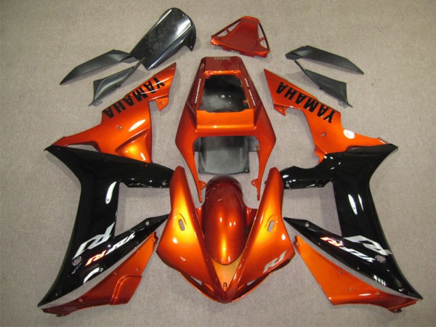 Laranja Preto Abs Moto Plástico Honda CBR 1000RR 04-05 Laranja Preto Abs Moto Plástico Honda CBR 1000RR 04-05