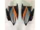 Laranja Preto Abs Moto Plásticos Yamaha R6 06-07 Laranja Preto Abs Moto Plásticos Yamaha R6 06-07