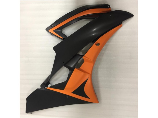 Laranja Preto Abs Moto Plásticos Yamaha R6 06-07 Laranja Preto Abs Moto Plásticos Yamaha R6 06-07