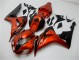 Laranja Preto Carenagem Moto Honda CBR 1000RR 06-07 Laranja Preto Carenagem Moto Honda CBR 1000RR 06-07
