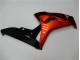 Laranja Preto Carenagem Moto Honda CBR 1000RR 06-07 Laranja Preto Carenagem Moto Honda CBR 1000RR 06-07