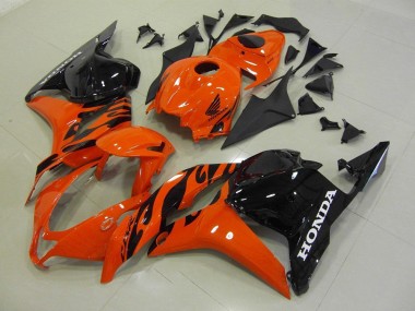 Laranja Preto Carenagem Moto Honda CBR 600RR 09-12