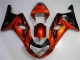 Laranja Preto Carenagem Moto Suzuki GSXR 1000 K1 00-02 Laranja Preto Carenagem Moto Suzuki GSXR 1000 K1 00-02