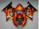 Laranja Preto Carenagem Moto Suzuki GSXR 1000 K3 03-04