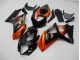 Laranja Preto Carenagem Moto Suzuki GSXR 1000 K7 07-08 Laranja Preto Carenagem Moto Suzuki GSXR 1000 K7 07-08