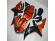 Laranja Preto Carenagem Moto Yamaha R1 02-03
