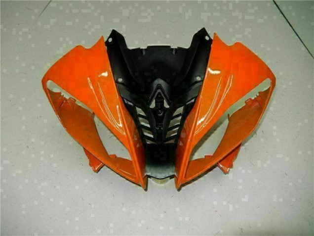 Laranja Preto Carenagem Moto Yamaha R6 08-16 Laranja Preto Carenagem Moto Yamaha R6 08-16