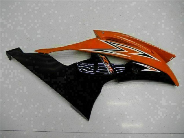 Laranja Preto Carenagem Moto Yamaha R6 08-16 Laranja Preto Carenagem Moto Yamaha R6 08-16