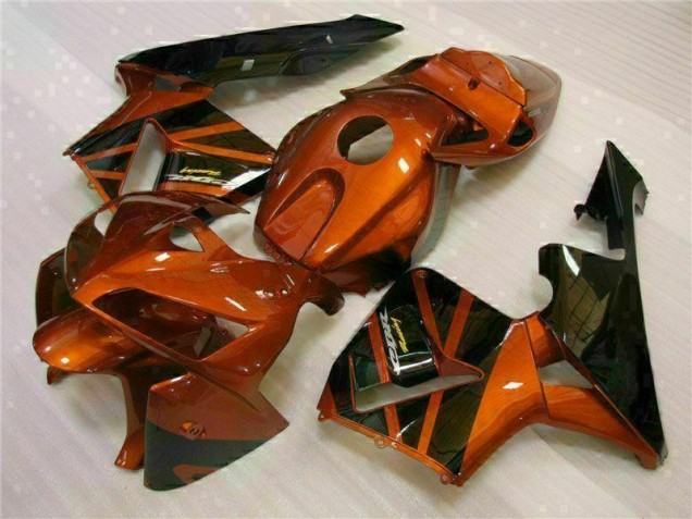 Laranja Preto Carenagem & Plástico Moto Honda CBR 600RR 05-06 Laranja Preto Carenagem & Plástico Moto Honda CBR 600RR 05-06