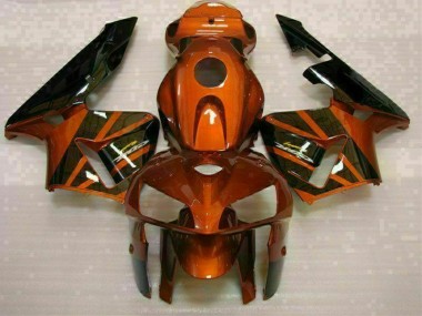 Laranja Preto Carenagem & Plástico Moto Honda CBR 600RR 05-06