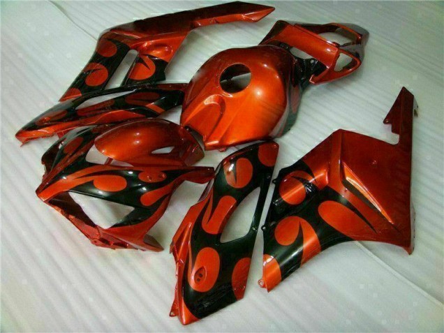 Laranja Preto Kit Carenagem Moto Honda CBR 1000RR 04-05 Laranja Preto Kit Carenagem Moto Honda CBR 1000RR 04-05