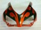 Laranja Preto Kit Carenagem Moto Honda CBR 1000RR 04-05 Laranja Preto Kit Carenagem Moto Honda CBR 1000RR 04-05