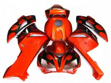 Laranja Preto Kit Carenagem Moto Honda CBR 1000RR 04-05