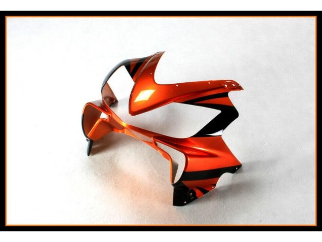 Laranja Preto Kit Carenagem Moto Honda CBR 600 F4i 01-03 Laranja Preto Kit Carenagem Moto Honda CBR 600 F4i 01-03