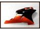 Laranja Preto Kit Carenagem Moto Honda CBR 600 F4i 01-03 Laranja Preto Kit Carenagem Moto Honda CBR 600 F4i 01-03